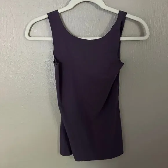 Wacoal Women's Understated Cotton Tank Top Mystical Size S/M casual comfort - Picture 2 of 6